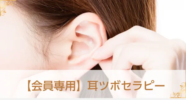 会員専用耳つぼセラピー